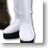 For 25cm Short Boots (White) (Fashion Doll)
