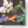 Cosmo Fleet Collection Gundam 5 pieces (Shokugan)