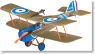 RAF SE5a フライング隊 第60飛行中隊 (1918) パイロット:W.A.ビリー・ビショップ空軍大尉 (完成品飛行機)