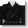 60cm用 和装袴セット (黒) (ドール)