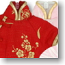 China Dress Set (Red) (Fashion Doll)