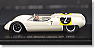 ロータス23 No.2 1963年第一回日本グランプリ優勝 ドライバー:ピーター・ウォー (オフホワイト) (ミニカー)