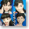 Yoko Minamino Public Entertainments Life The 20th Anniversary 4 Kind Set Nanno Figure (PVC Figure)