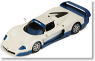 マセラティ MC12 ロードカー　クローズド (パールホワイト/ブルー) (ミニカー)