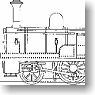 Nasmyth, Wilson A8 Type600 Steam Locomotivee (Unassembled Kit) (Model Train)