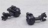 [ JC61 ] `TN` Tight Coupling (Fully Automatic Type TN Coupler) (Black) (2 pieces) (Model Train)