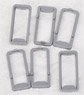[ PH-101 ] Frame of Hood for Electric Car (For Series 207-1000) (6pcs.) (Model Train)