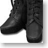 For 25cm PN Knitting Short Boots (Black) (Fashion Doll)