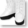 For 25cm PN Knitting Short Boots (White) (Fashion Doll)