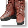 For 25cm PN Knitting Short Boots (Brown) (Fashion Doll)