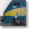 GE P42 Genesis VIA Rail  Canada No.903 ★外国形モデル (鉄道模型)