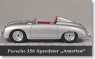 ポルシェ 356 スピードスター アメリカ (シルバー) (ミニカー)