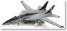 F-14A トムキャット VF-154「ブラックナイツ」 #100 ミレニアムナイツ2000仕様 (完成品飛行機)