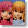 Gundam Seed Destiny DX Image Display Figure Lacus & Cagalli 2 pieces (Arcade Prize)