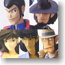 Lupin Knockdown DX Stylish Figure4 5 pieces (Arcade Prize)
