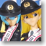 Evangelion EX Figure New Tokyo Police 24 o`clock! Rei & Asuka 2pieces (Arcade Prize)