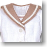 PN Portoldam Junior High School Uniform Summer Wear (Light Brown x White) (Fashion Doll)