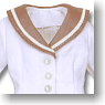 PN Portoldam Junior High School Uniform Summer Wear (Violate school rules Ver.) (Light Brown x White) (Fashion Doll)