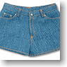 For 60cm Hot Pants (Denim Ver.) (Blue) (Fashion Doll)