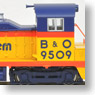 EMD NW2 Ph1 Chessie System - Baltimore & Ohio (チェシーシステムB&O所属/イエロー/オレンジ/ブルー/No.9509) ★外国形モデル (鉄道模型)