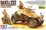 German Armored Car Sd.Kfz.222 North African Campaign (Plastic model)