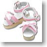Ribbon Sandal (Pink) (Fashion Doll)