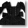 For 60cm *Claudia One-Piece (Black) (Fashion Doll)