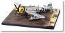 P-47D サンダーボルト 353rd FS.3545th FG w/ジオラマベース (完成品飛行機)