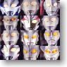 Ultraman Family Six Set 4pieces (Shokugan)