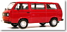 VW T3 Bus `orientrot` (レッド) (ミニカー)