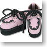 Rubber-soled Shoes (Pink) (Fashion Doll)