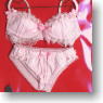 Inner [Brassiere & Shorts] GothLoli Cotton Rose (Pink) (Fashion Doll)