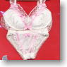 Inner [Brassiere & Shorts] Happy Ribbon (Pink) (Fashion Doll)