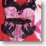 Inner [Brassiere & Shorts] Pink Python (Fashion Doll)
