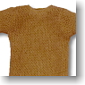 Sweater & Muffler Set (Beige) (Fashion Doll)