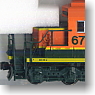 SD40-2 Mid BNSF No.6746 (Model Train)