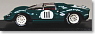 フェラーリ ディーノ 206S スパイダー 1967年 SCCAセルマ(アラバマ) No.111 ドライバー：L.カトラー (ミニカー)