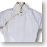 For 60cm Long China Dress (White) (Fashion Doll)