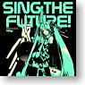 Character Vocal Series Hatsune Miku Graphic T-shirt Black : L (Anime Toy)