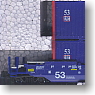 MAXI-IV Double Stack Container Pacer No.1 (Blue) No.6300 (Model Train)