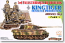 WW.II German Armed Forces The Third Descent Hunting Soldier Division w/king Tiger (Henschel Gun Turret) (Plastic model)