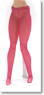 Color Tights (Rose) (Fashion Doll)