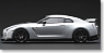 NISSAN GT-R(R35) (アルティメイト メタル シルバー) (ミニカー)