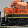 (HO) SD40-2 Mid BNSF #6744 (Model Train)