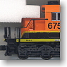 SD40-2 Mid BN Swoosh No.6752 (Model Train)
