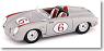 Porsche Speedstar #6. Silver-red (ミニカー)