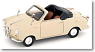 Goggomobil TS convertible light ivory (ミニカー)