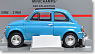 フィアット 500L 1968 (ブルー) (ミニカー)