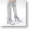 Long Boots 2 (Silver) (Fashion Doll)