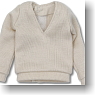 School Sweater (Beige) (Fashion Doll)